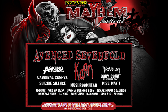 Rockstar Energy Drink Mayhem Festival at Molson Amphitheatre