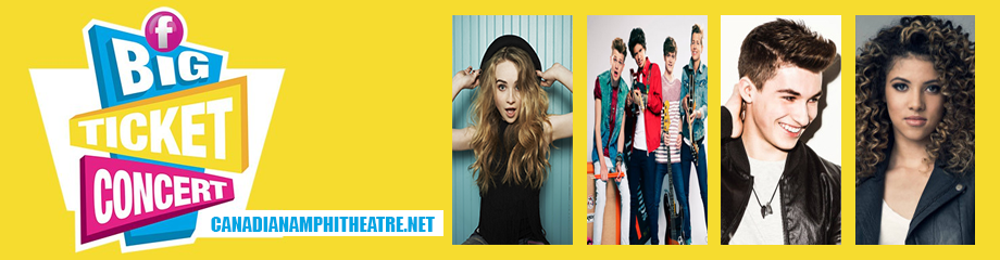 Family Channels Big Ticket Concert: Sabrina Carpenter, The Vamps & McKenzie Small