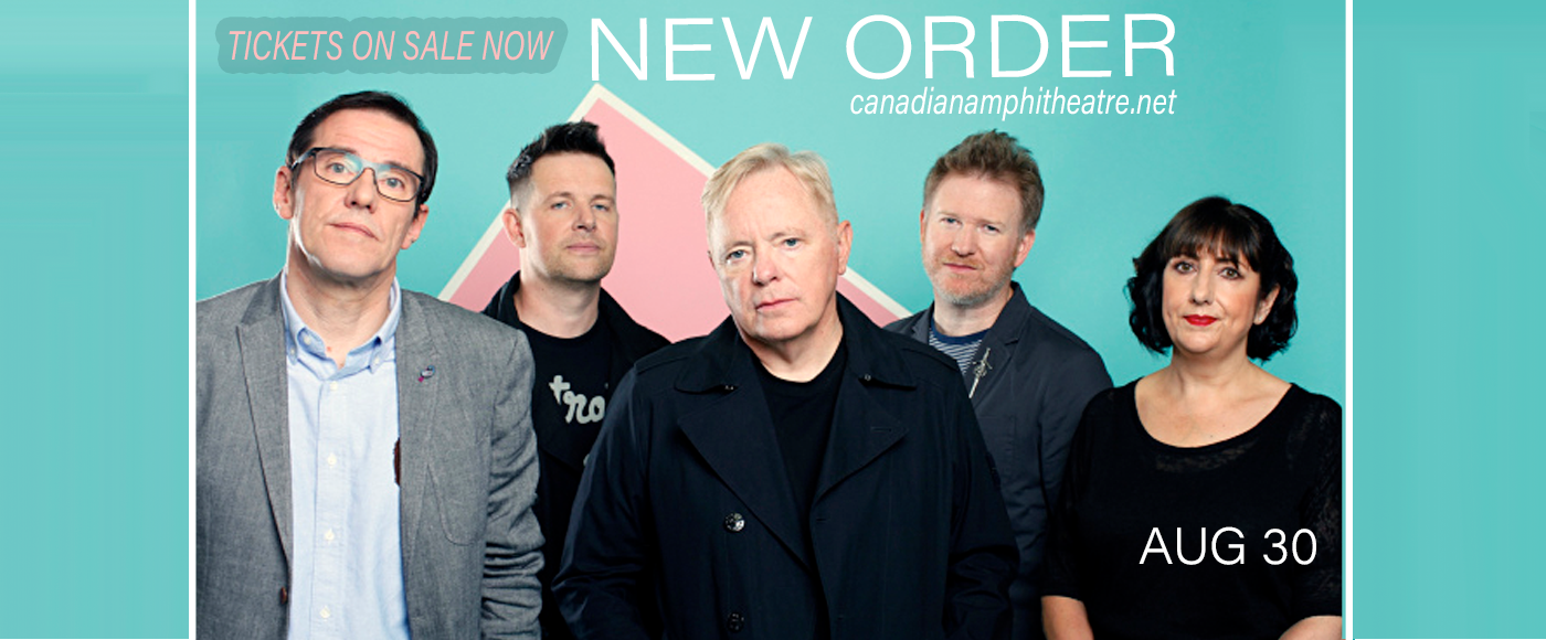 New Order at Budweiser Stage