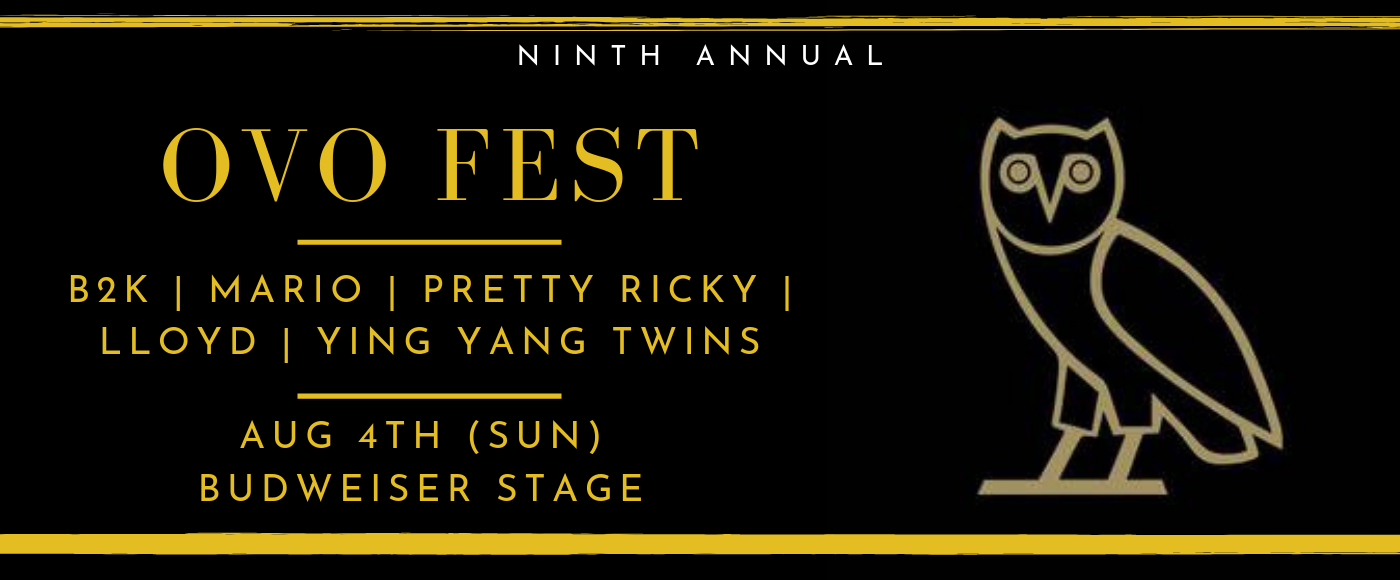OVO Fest: B2K, Mario, Pretty Ricky, LLoyd & Ying Yang Twins  – Sunday