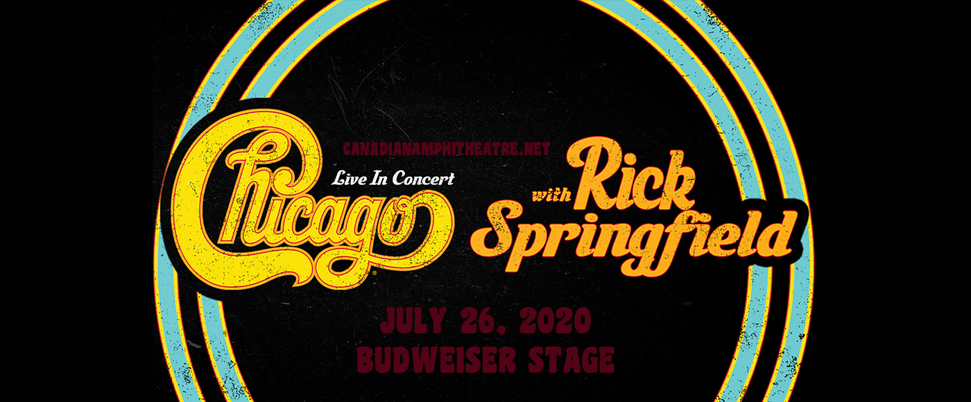 Chicago – The Band & Rick Springfield [CANCELLED]