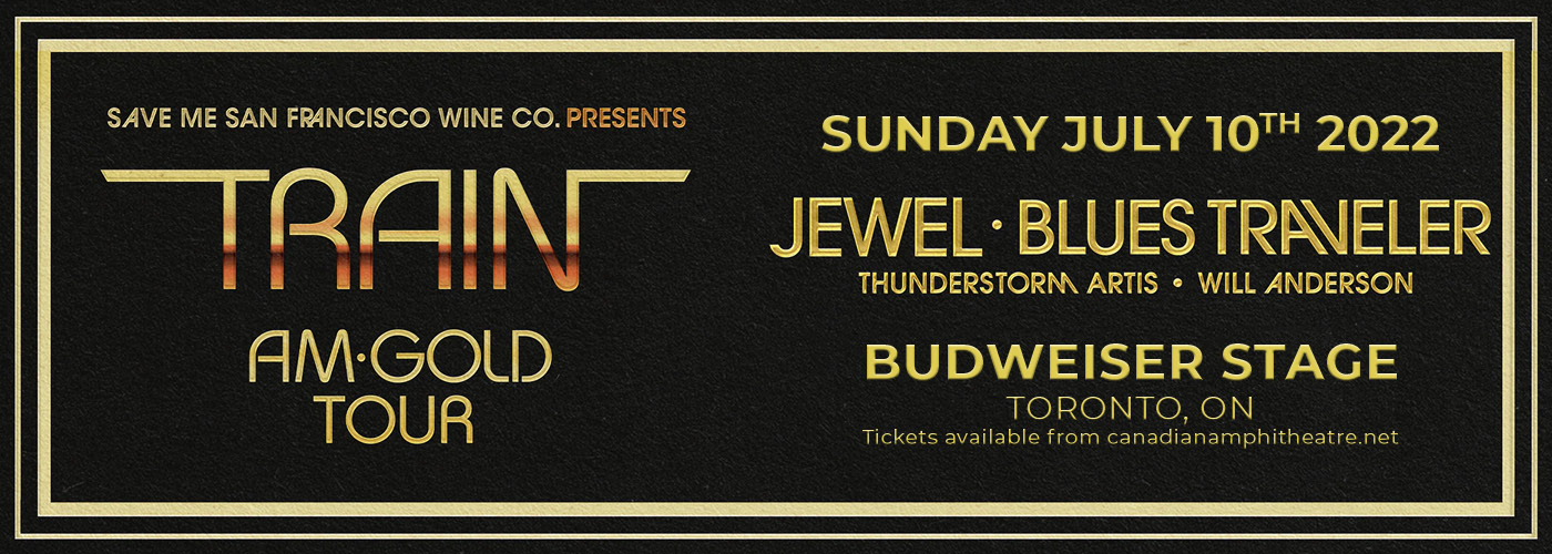 Train: AM Gold Tour with Jewel & Blues Traveler