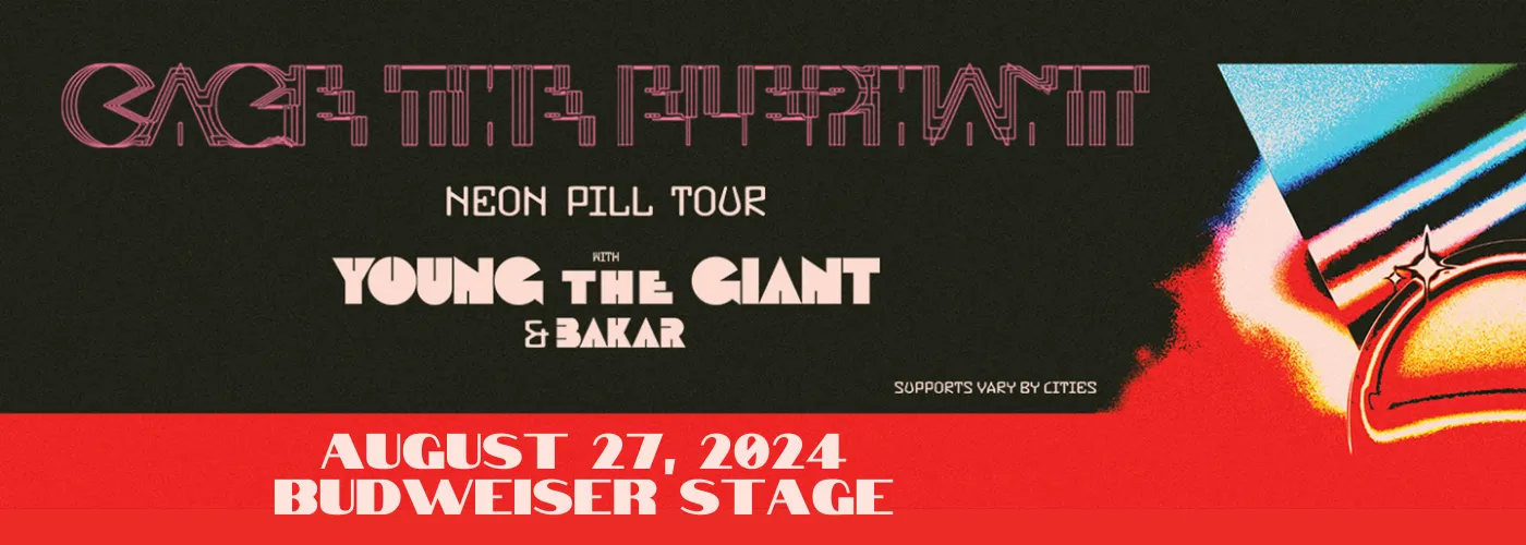 Cage The Elephant, Young The Giant & Bakar