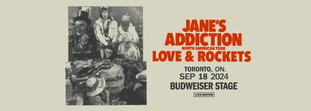Jane's Addiction & Love and Rockets at Budweiser Stage