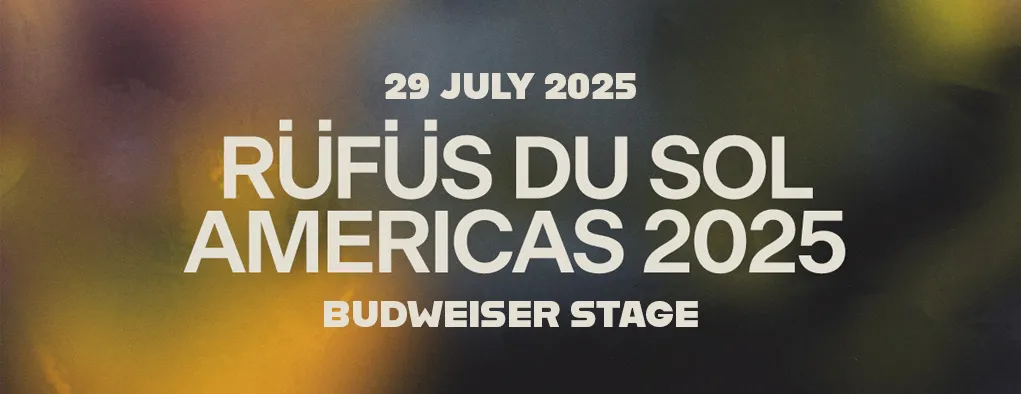 Rufus Du Sol at Budweiser Stage