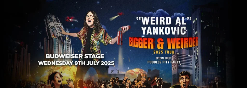 Weird Al Yankovic & Puddles Pity Party at Budweiser Stage