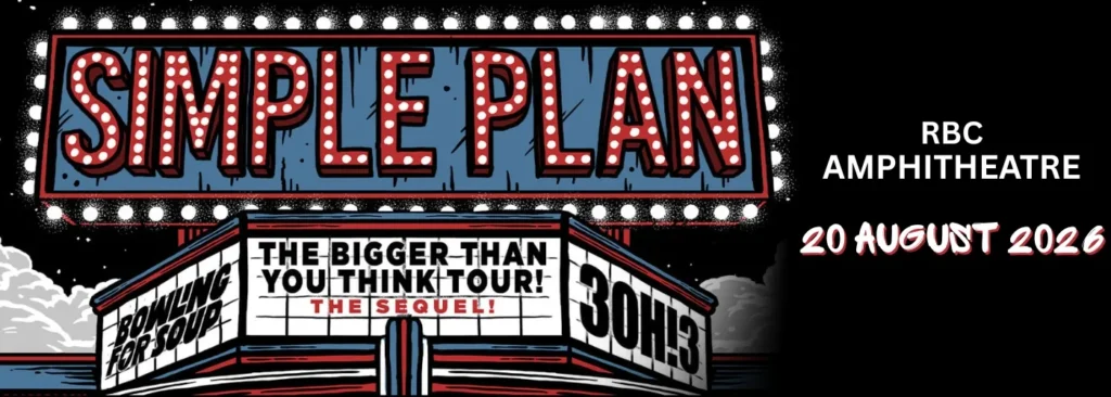 Simple Plan at RBC Amphitheatre